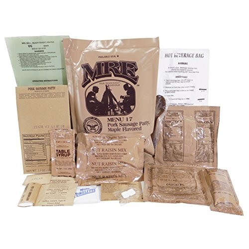 Maple Flavored Sausage Patty Mre Meal - Genuine Us Military Surp