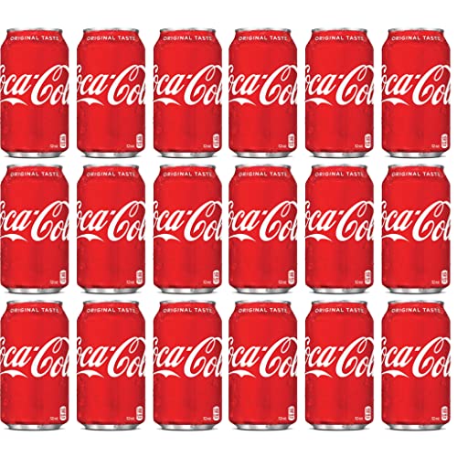 18 cans coke classic , 12 fl oz, total 216 fl oz
