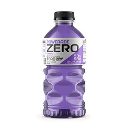Powerade Sport Drink Bottles, 28 fl oz, 5 Pack Zero Grape
