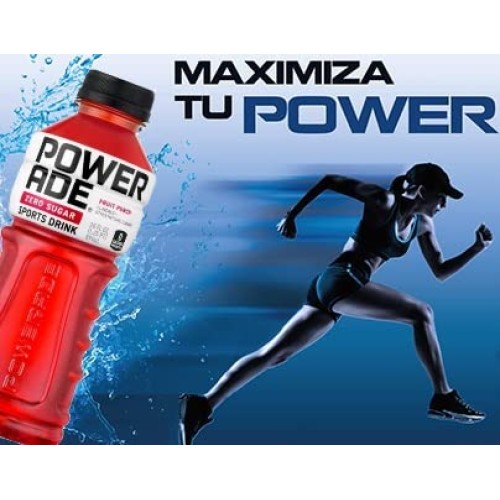 POWERADE Zero Fruit Punch, 20 Fl Oz, 10 bottles