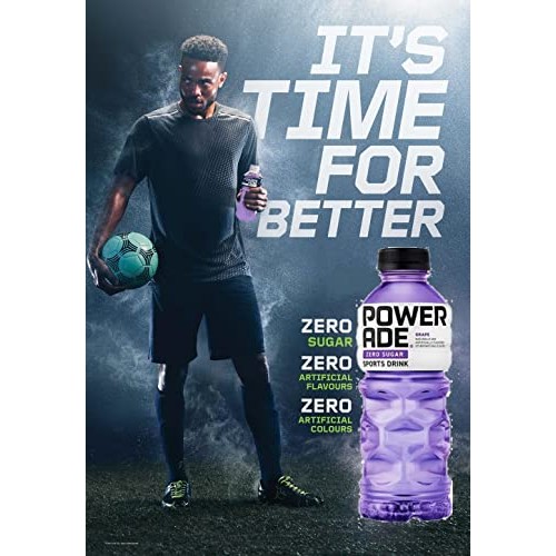 Powerade Zero Purple Grape, Zero Calorie Sports Drink, 20oz Bott...