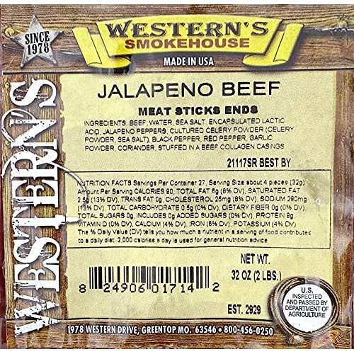 Western’S Smokehouse Jerky Snack Sticks Ends &Amp; Pieces 2 Pounds – Western’S Smokehouse Jerky Snack Sticks Ends &Amp; Pieces 2 Pounds –