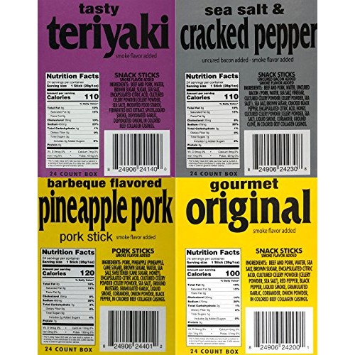 Westerns Smokehouse Meat Sticks - Simply Good Variety Pack Of 2