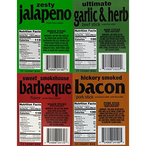 Westerns Smokehouse Meat Sticks - Simply Good Variety Pack Of 2