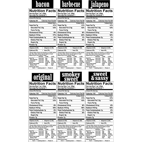 Westerns Smokehouse Meat Sticks Variety Pack Of 20 - Pork And B