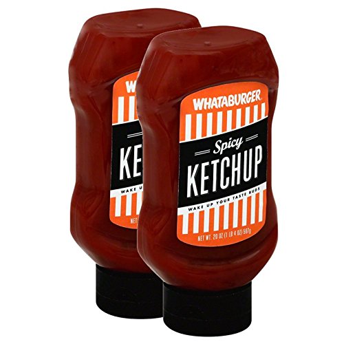 2-Pack Whataburger Spicy Ketchup - 20Oz Bottle