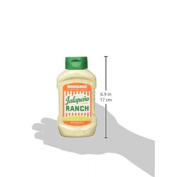 Whataburger Signature Condiments &Amp; Sauces Spicy Jalapeno Ranch