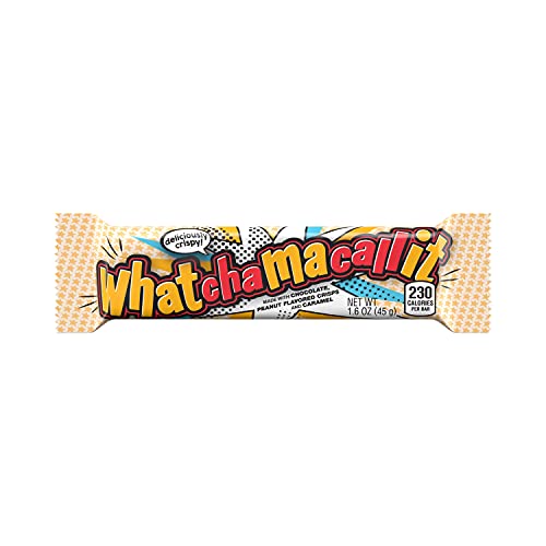 Whatchamacallit Chocolate Caramel Peanut Candy Bars, 1.6 Oz Pac