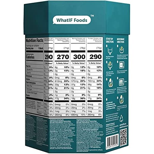 Healthy Instant Noodles Variety Pack | Vegan, Air Fried, High Pr...