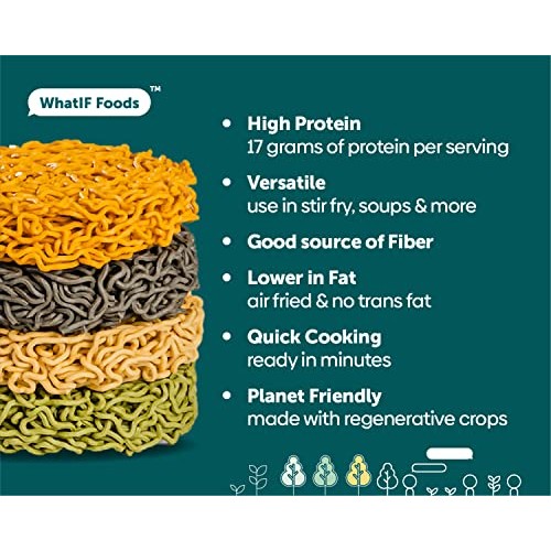 Healthy Instant Noodles Variety Pack | Vegan, Air Fried, High Pr...