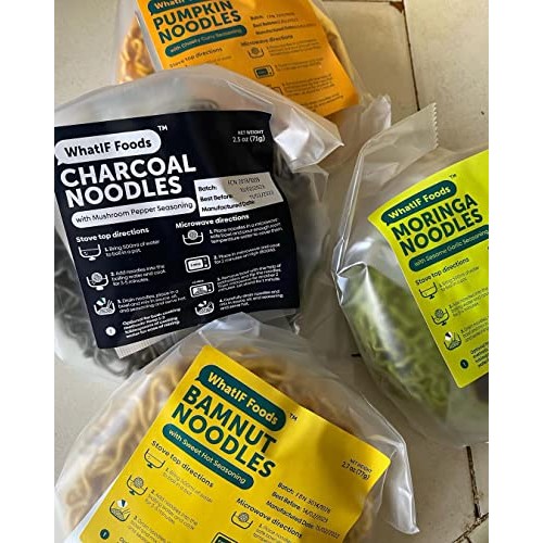 Healthy Instant Noodles Variety Pack | Vegan, Air Fried, High Pr...