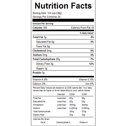 Wheat Montana Farms &Amp; Bakery, 7 Grain With Flax Seed Cereal, 1.6