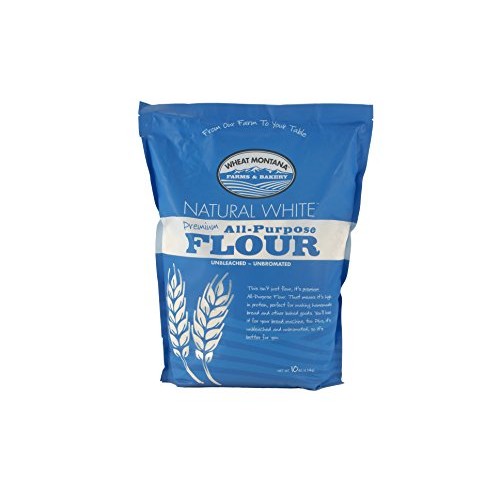 Wheat Montana - Natural White Flour - 1 Pack - 10Lb Bags