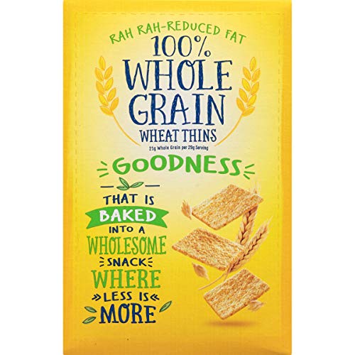 Wheat Thins Reduced Fat Whole Grain Wheat Crackers, 8.5 Oz