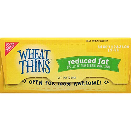 Wheat Thins Reduced Fat Whole Grain Wheat Crackers, 8.5 Oz