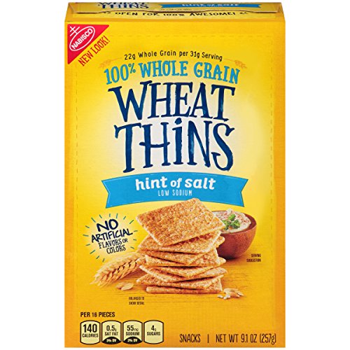 Nabisco, Wheat Thins, 9Oz Box Pack Of 4 Choose Flavors Below