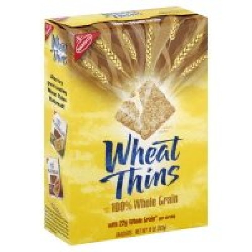 Wheat Thins Crackers, 100% Whole Grain,10Oz, Pack Of 2