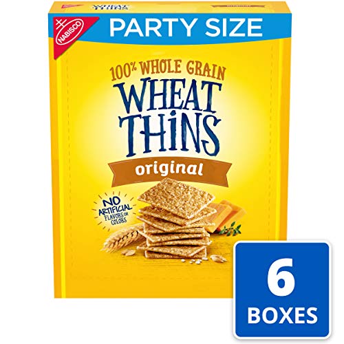 Wheat Thins Original Whole Grain Crackers Party Size 20 Oz Boxes