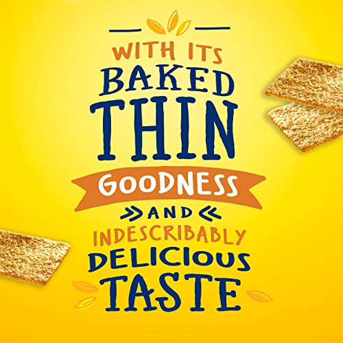 Wheat Thins Original Whole Grain Wheat Crackers, 6 Snack Packs