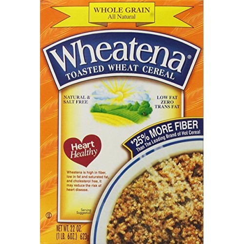 Wheatena Toasted Wheat Cereal, 20-Ounce Boxes Pack Of 4