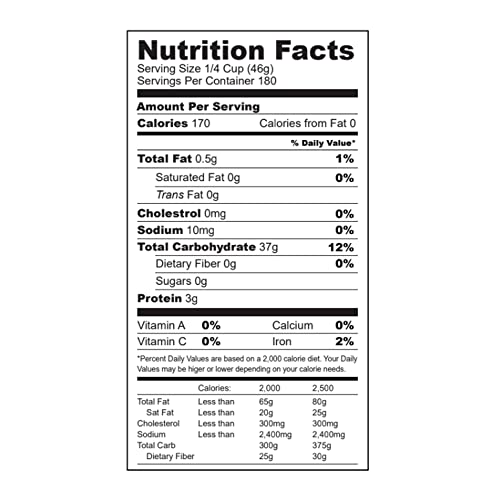 Wheatland White Rice • Delicious • Healthy Food Option • 20 lbs...