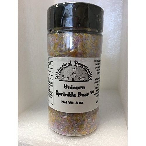 Unicorn Sprinkle Dust Fancy Glitter Sugar Sprinkles 8 Ounces