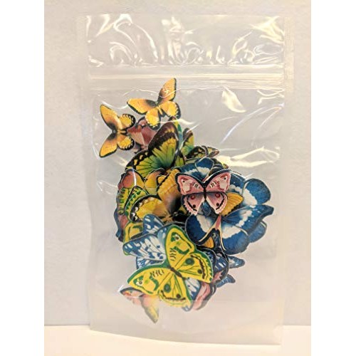 Set Of 50 Edible Cupcake Toppers Wedding Cake Birthday Party Foo