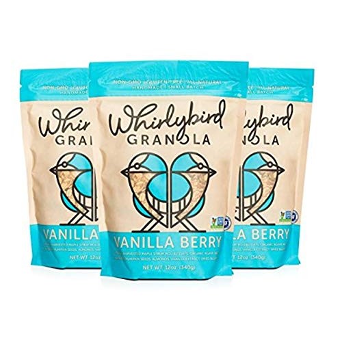 Whirlybird Granola Vanilla Berry 12Oz, Pack Of 3