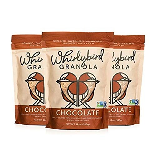 Whirlybird Granola Chocolate 12Oz, Pack Of 3