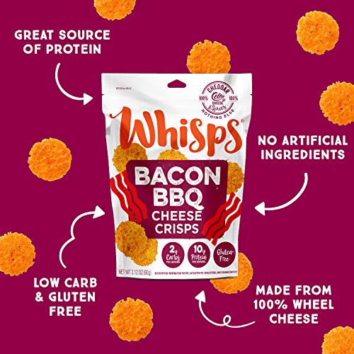 Whisps Cheddar Bacon Bbq 2.12Oz 3 Pack