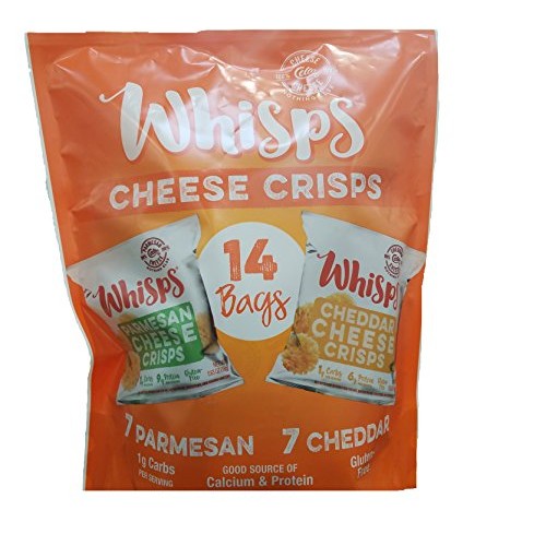 Whisps Cello Variety Paremsean And Cheddar, 14 Count, 8.82 Ounce
