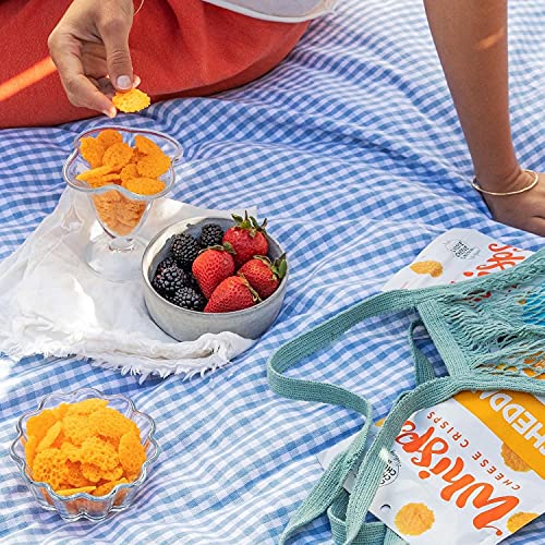 Whisps Cheddar Cheese Crisps | Keto Snack, Gluten Free, Sugar Fr