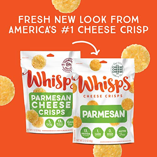 Whisps Cheese Crisps Variety Pack | Keto Snack, No Gluten, No Su