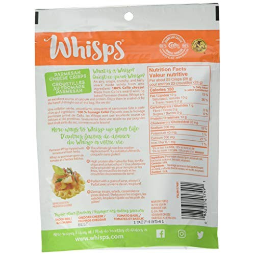 Whisps Parm.Cheese Crisps, Parmesan, 60 Grams