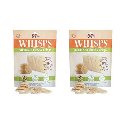 Whisps Parmesan Cheese Crisps | Keto Snack, Gluten Free, Low Car