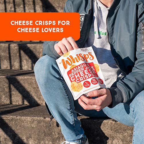 Whisps Tangy Ranch Cheese Crisps | Keto Snack, Gluten Free, Suga