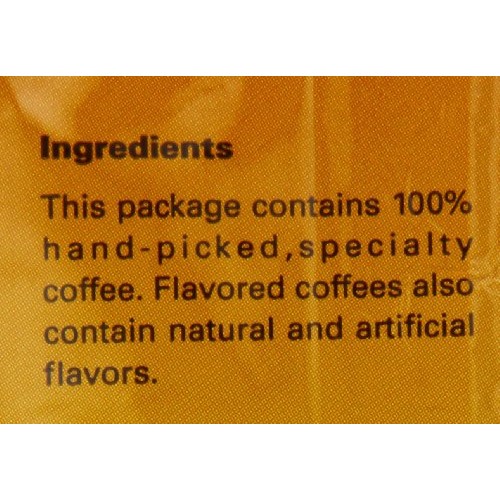 White Coffee Ground Coffee, Chocolate Raspberry, 12 Ounce