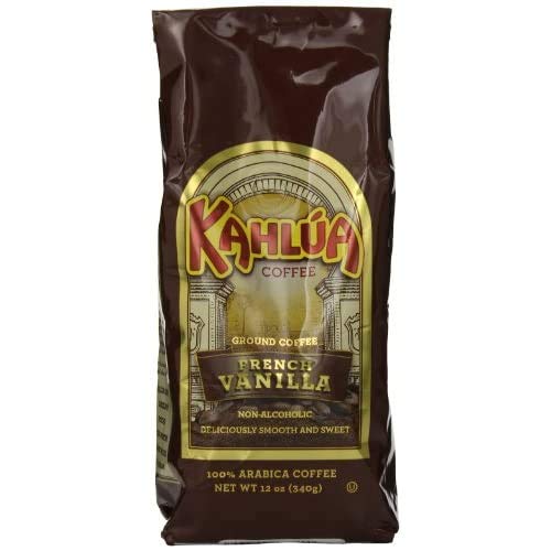 Kahlua Gourmet Ground Coffee, French Vanilla, 12 Ounce