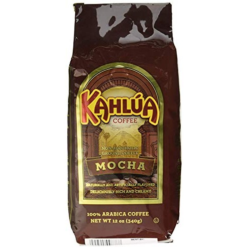Kahlua Gourmet Ground Coffee, Mocha, 12 Ounce