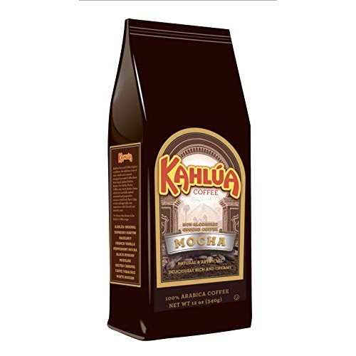 Kahlua Gourmet Ground Coffee, Mocha, 12 Ounce