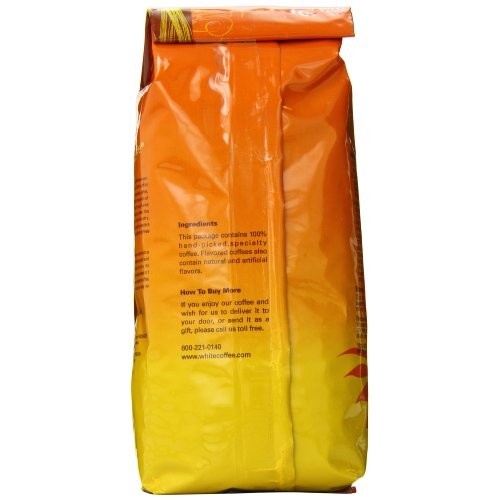 White Coffee Whole Bean Coffee, Viennese, 12 Ounce