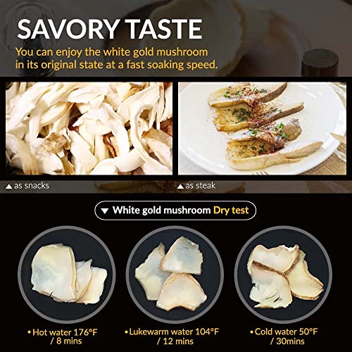 White Gold Mushroom Natural Dried Oyster Mushrooms Korean Superf