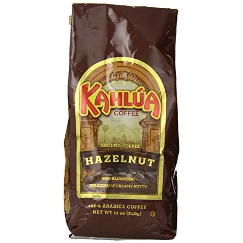 Kahlua Gourmet Ground Coffee, Hazelnut, 12 Ounce