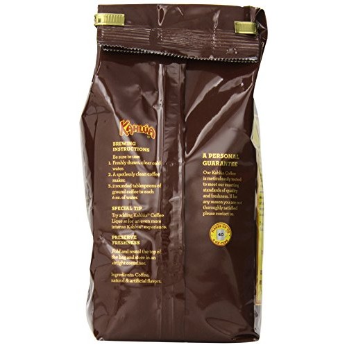 White House Coffee Kahlua Gourmet Ground Coffee, Original, Kahlu...