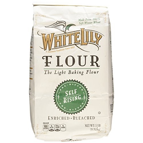 White Lily Self Rising Flour, 5lb bags, 2Pack