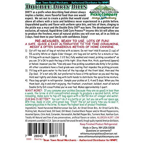 White Mountain Pickle Company Double Dirty Deuces 2+2 Pack