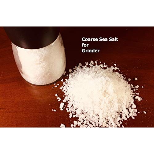 White Ocean Sea Salt Coarse For Grinder Refill - Gourmet Unrefin