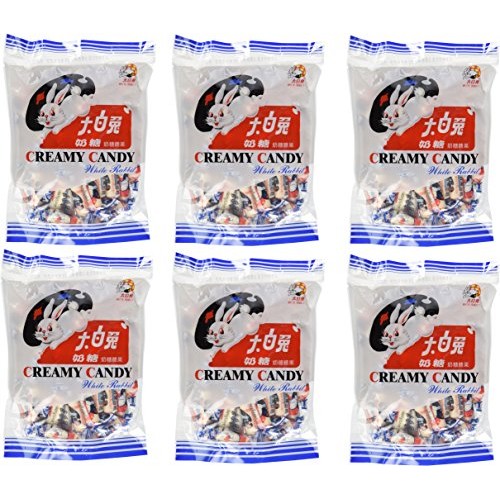 White Rabbit Creamy Candy 6.3 Oz 180 Gram Pack Of 6