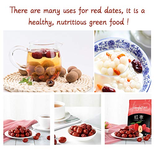 2.2Lbs Organic Dried Red Date, Medjool Dates Jujube Hong Zao