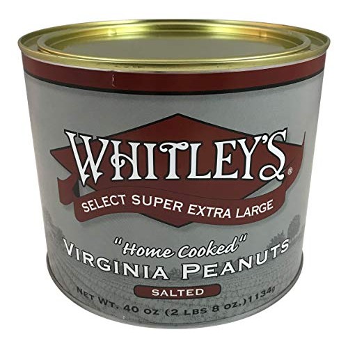 Whitleys Salted Virginia Peanuts 40 Oz.
